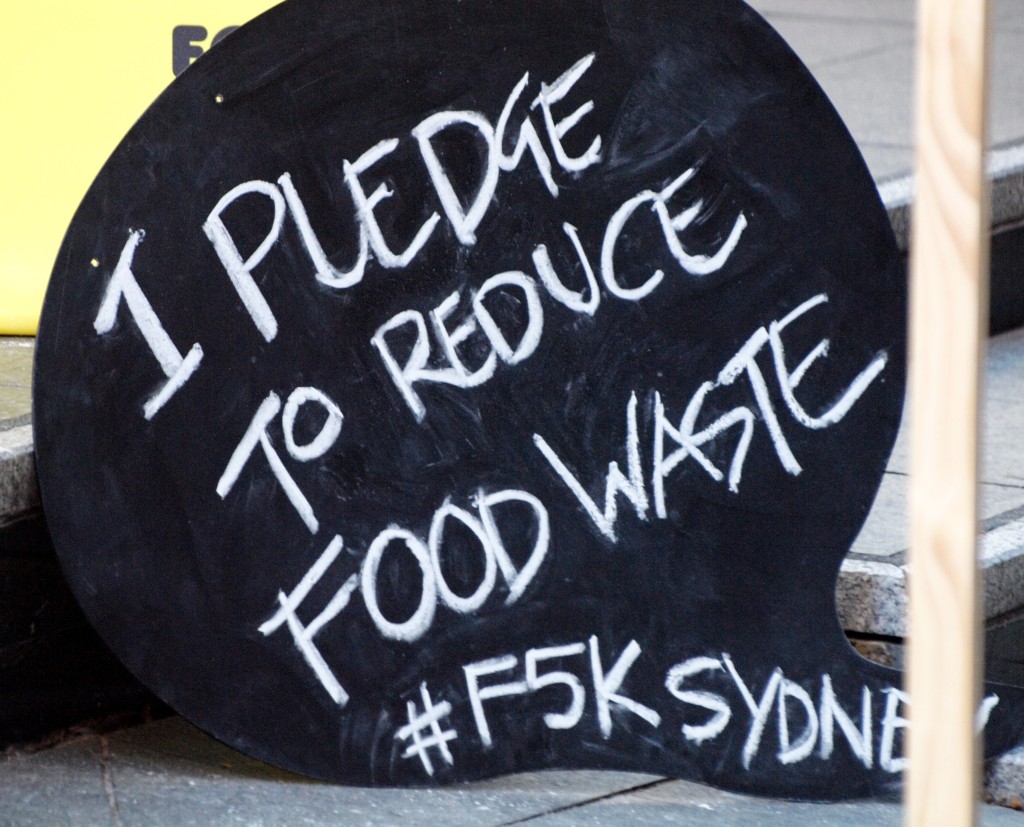 I pledge to reduce food waste #F5KSydney